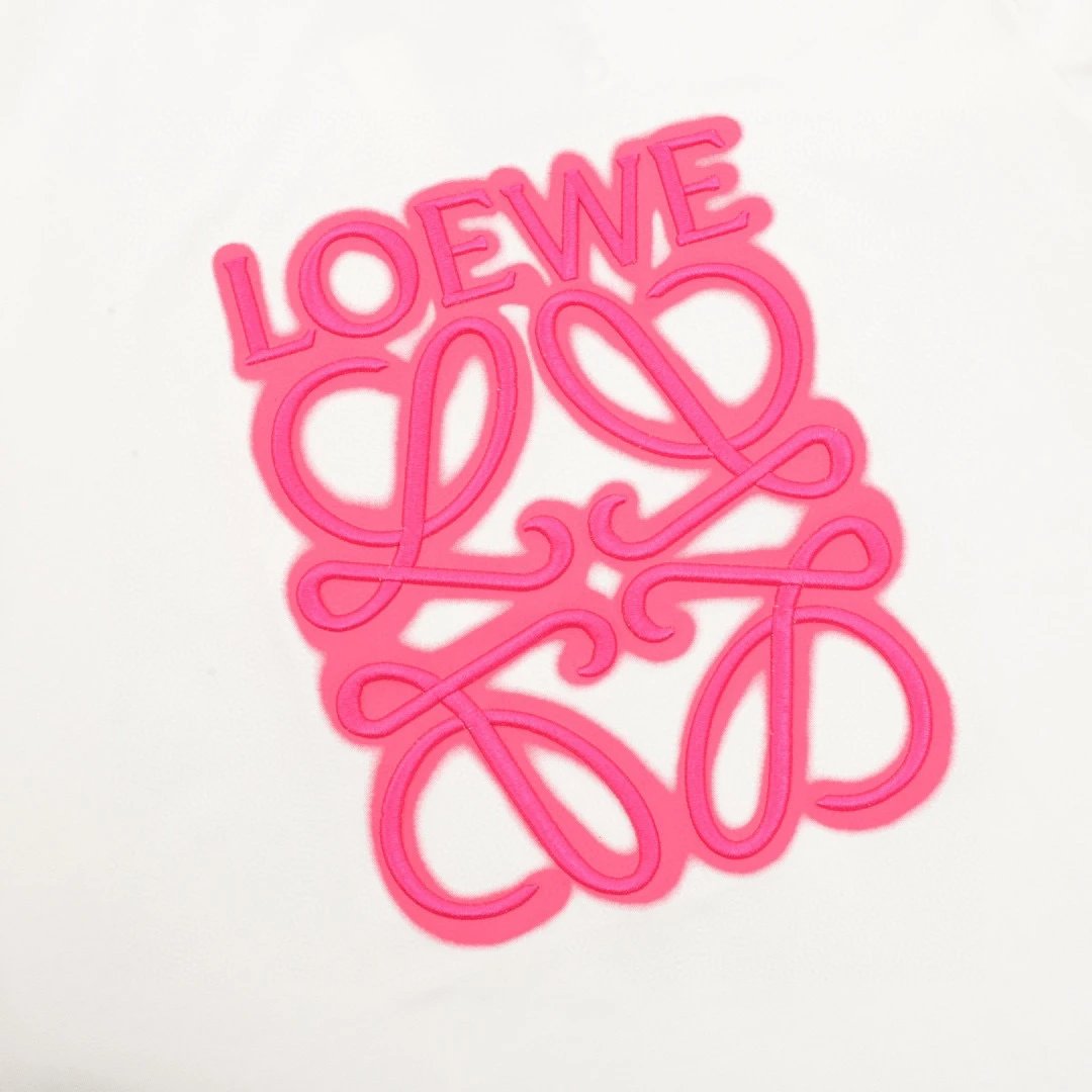 Loewe Floral Print White T-Shirt - 5