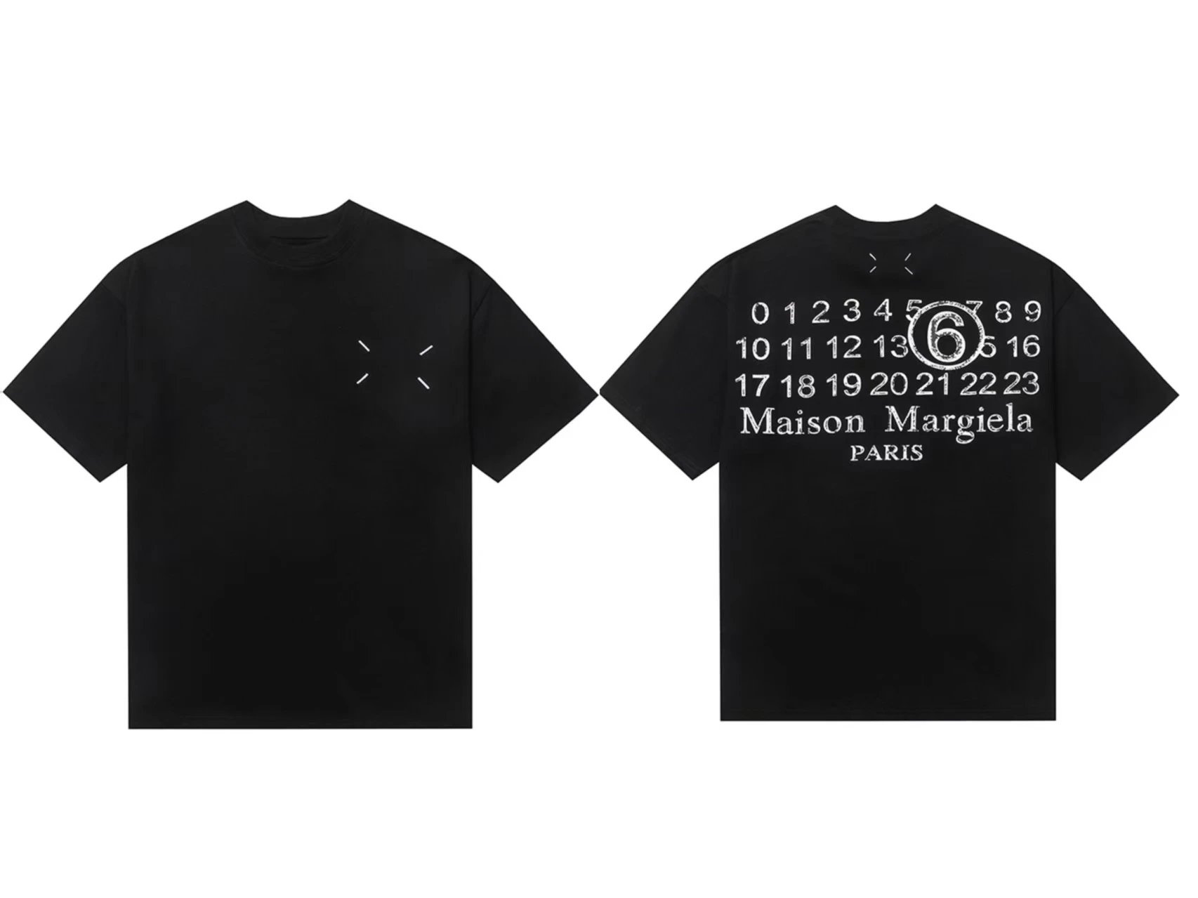 Digital Pattern Round-Neck T-Shirt photo 2