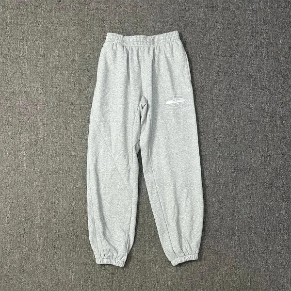Design Graphic Sweatpants Gray Sweatpants - 1