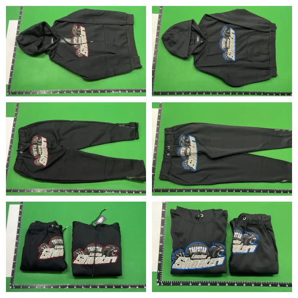 Traphouse It's A Secret Rainbow Hoodie and Sweatpants Set Black - 4