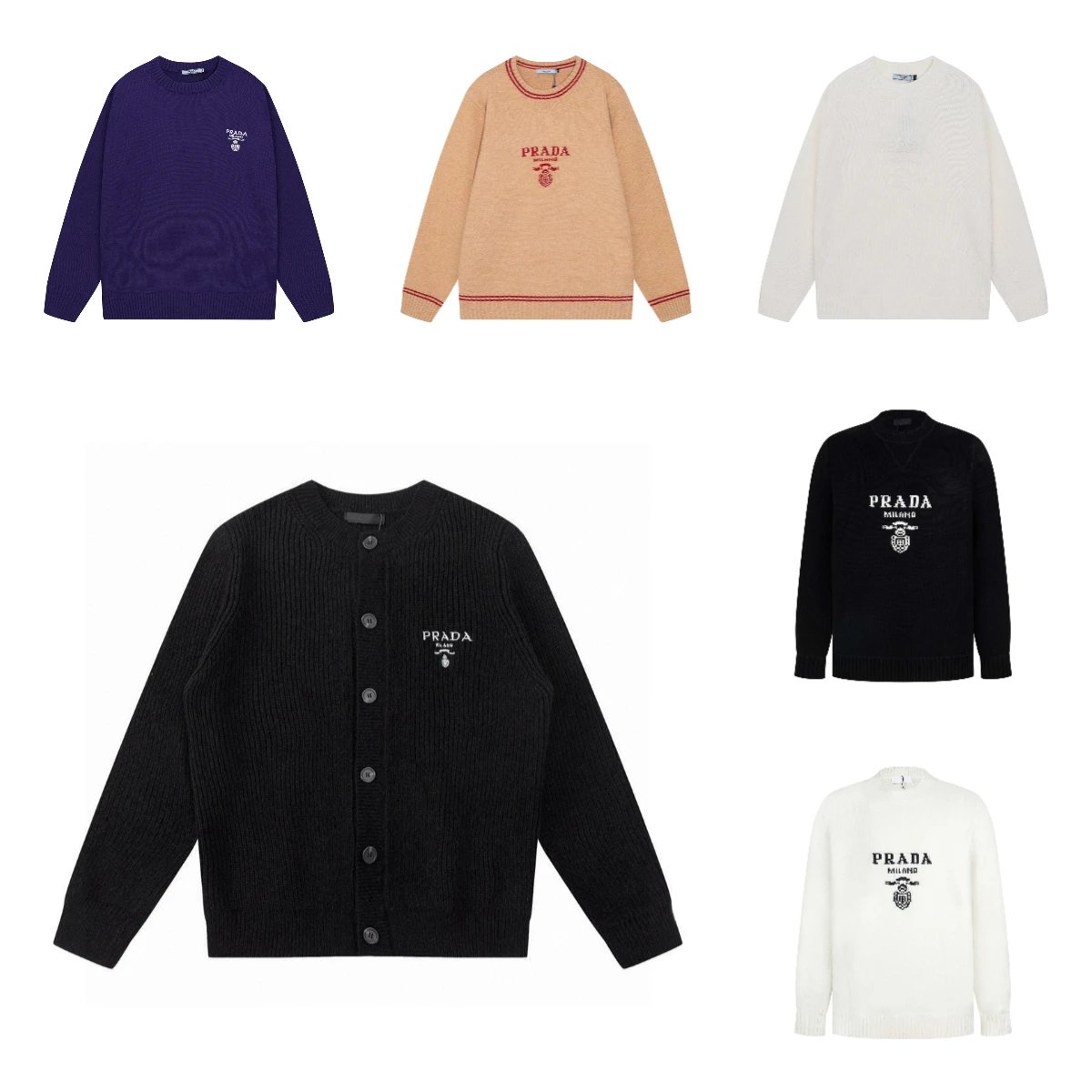 Prada Logo Knit Sweater [8 sty