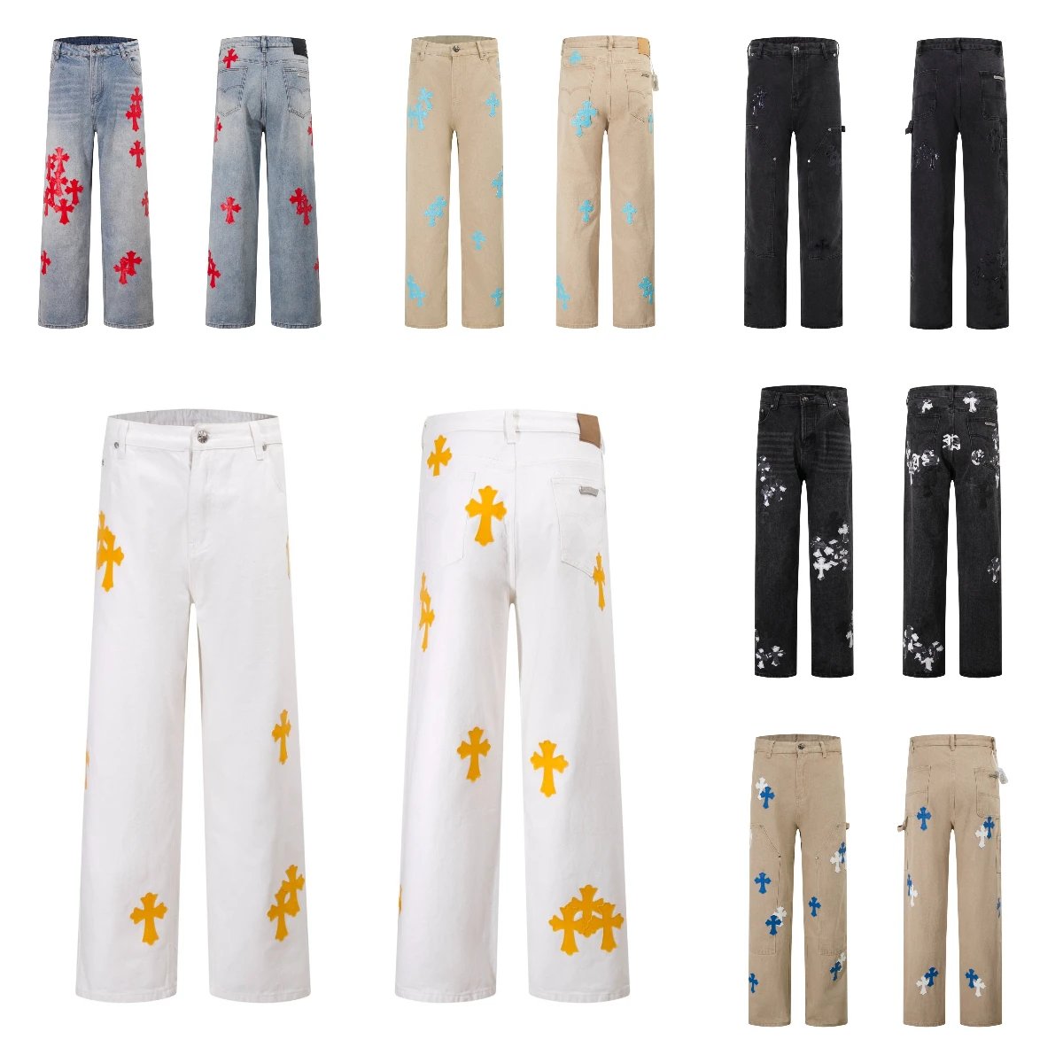 Chrome Hearts Crox Heart Pants