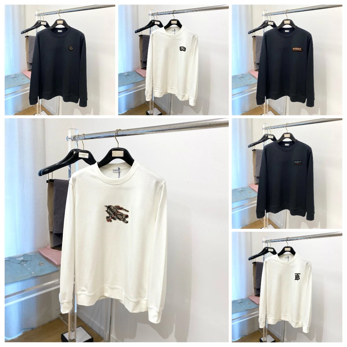 Burberry Black and W