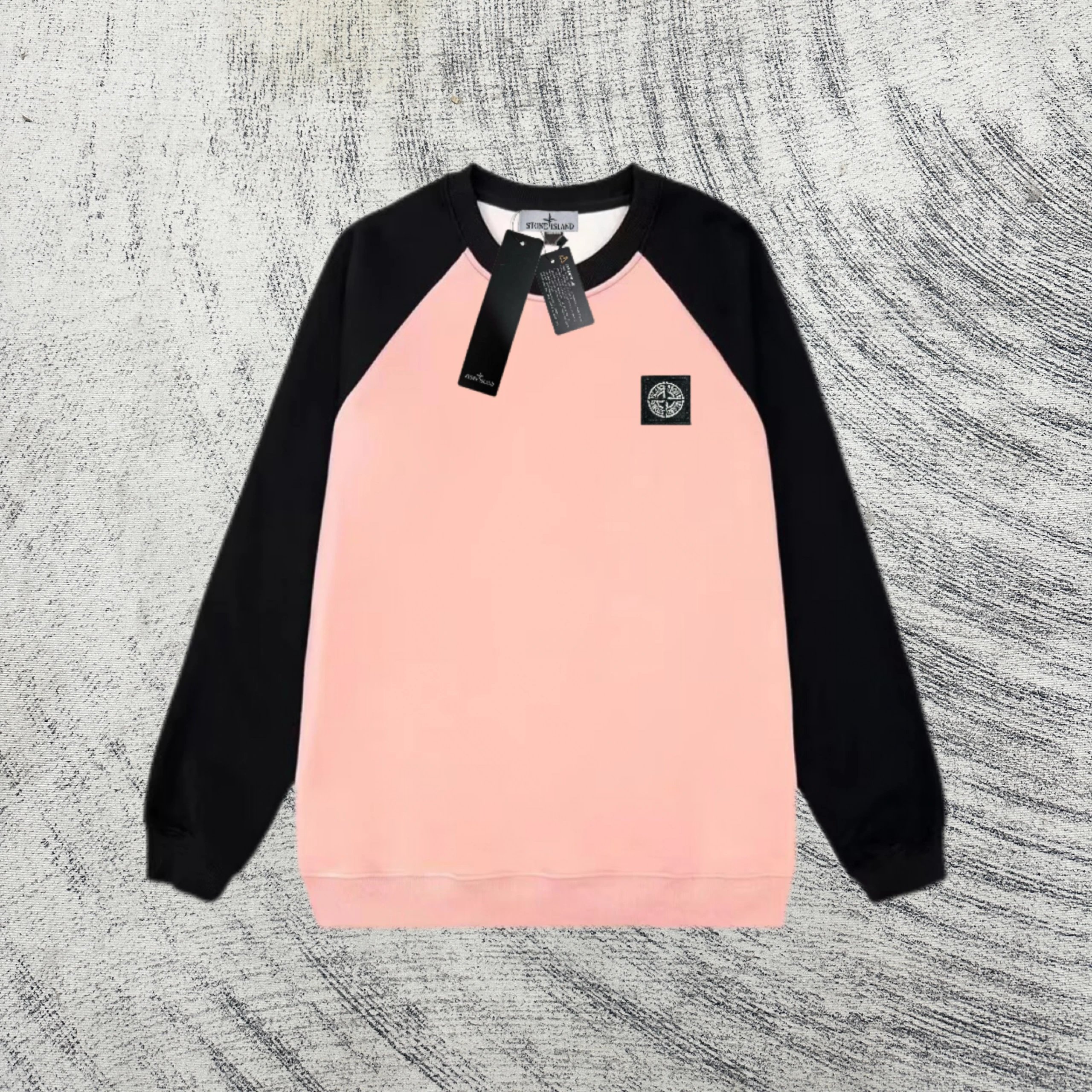 Stone Island Hoodies & Sweatshirts Raglan-sleeve crewneck sweatshirt with compass patch image 8