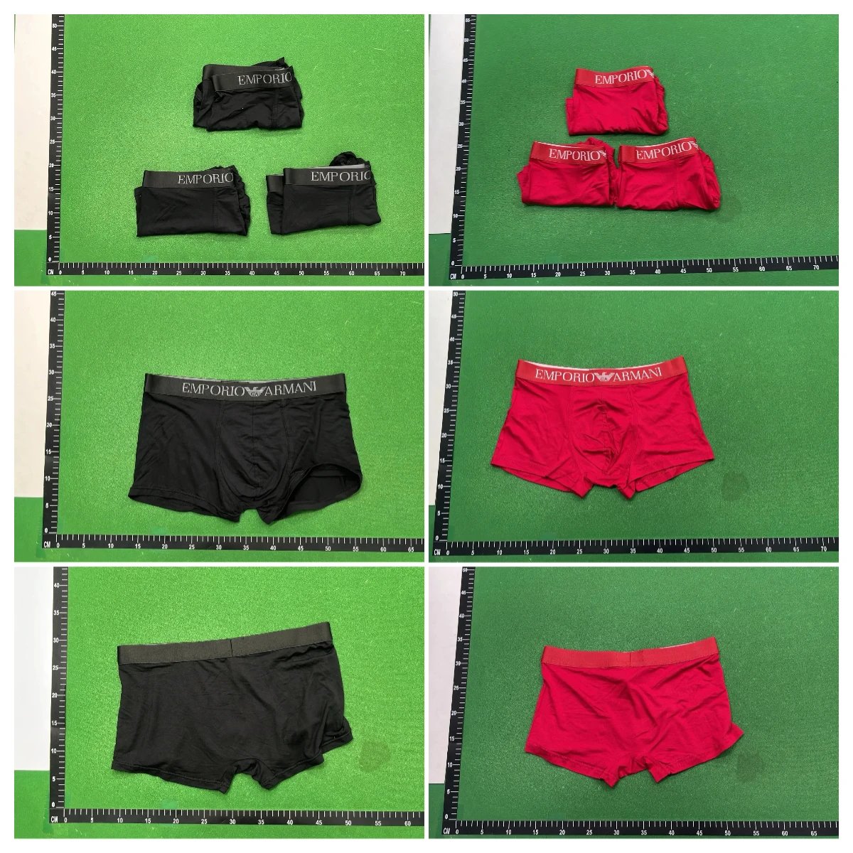 Givenchy Boxer Briefs with Crystal Detail Black, White, Mint Green Underwear - 2