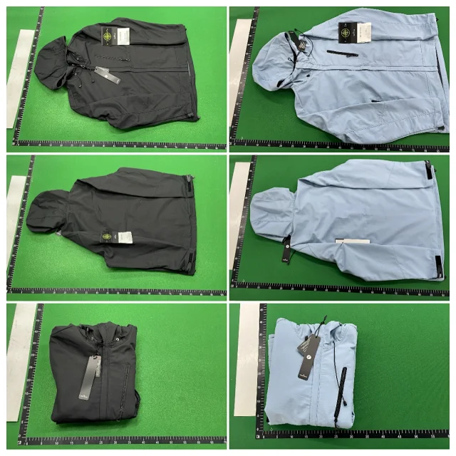 Stone Island Jackets Hooded zip-up windbreaker jacket product detail image 2