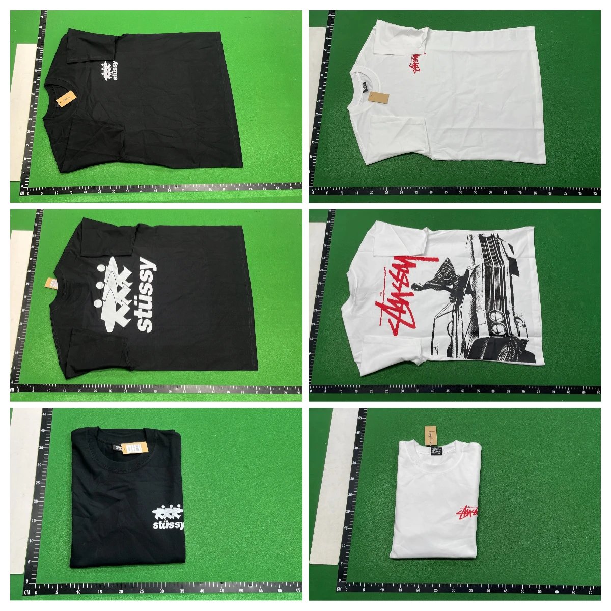 Stussy 8-Ball Mesh Jersey White and Black - 3