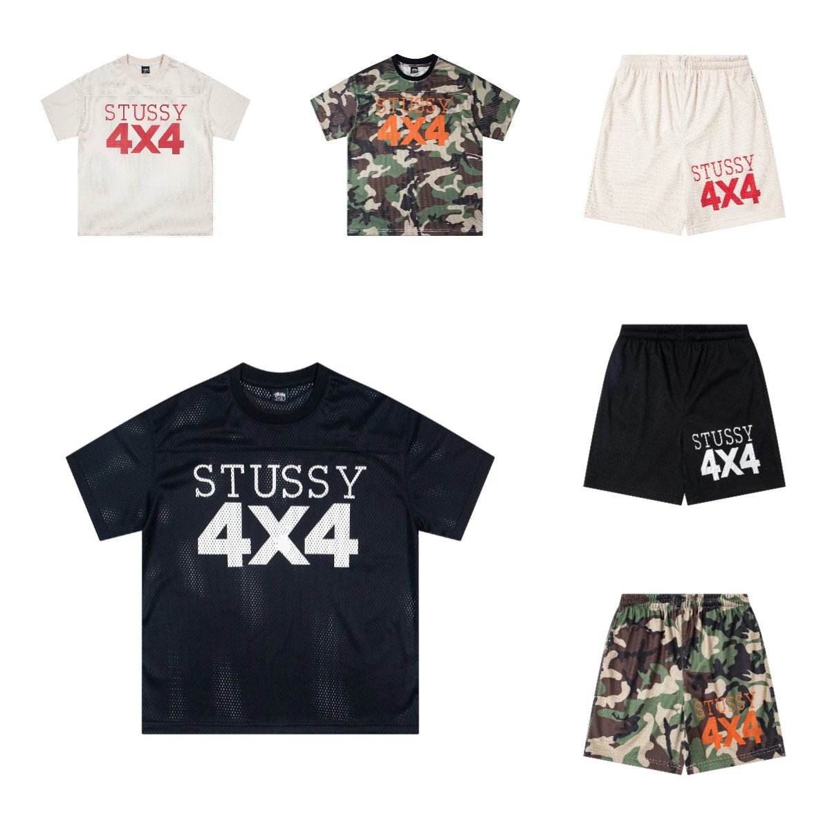 Stussy 4x4 T-Shirt/Shorts [12 
