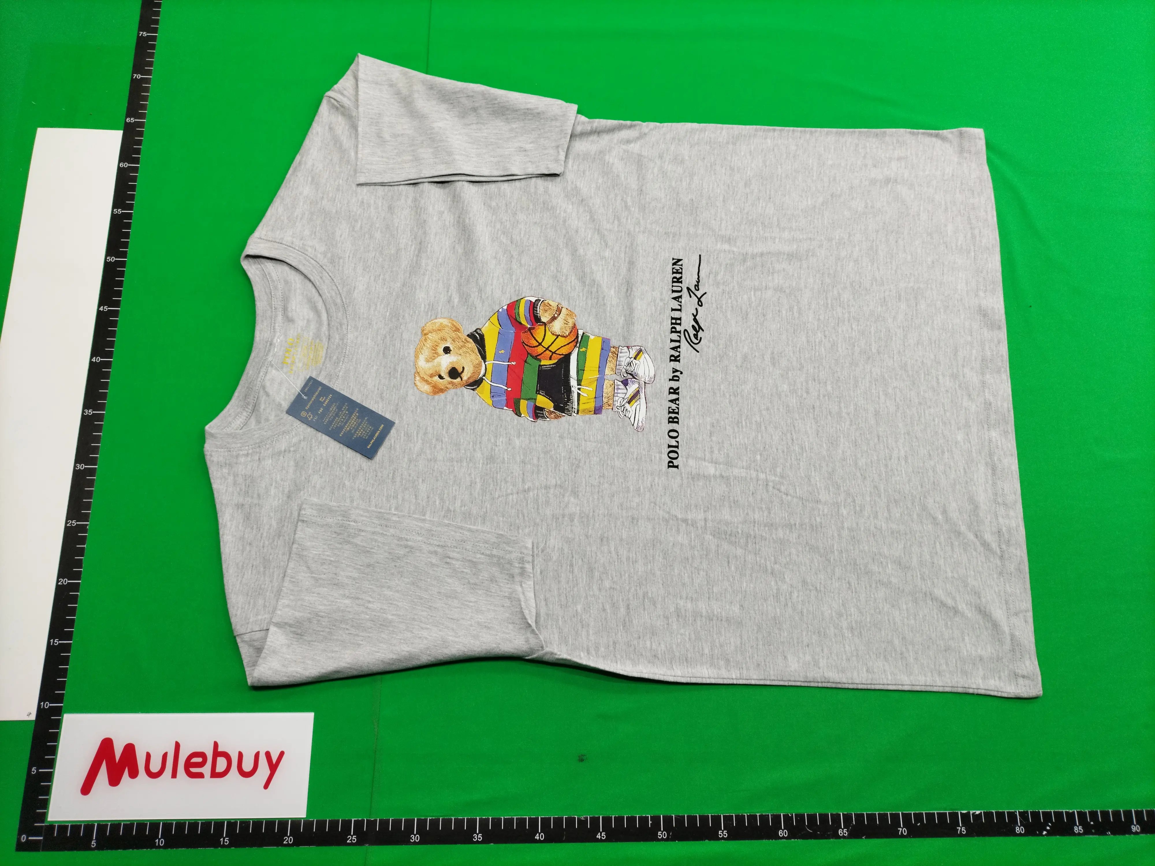 Polo Ralph Lauren Polo Bear Graphic Gray T-Shirt - 5