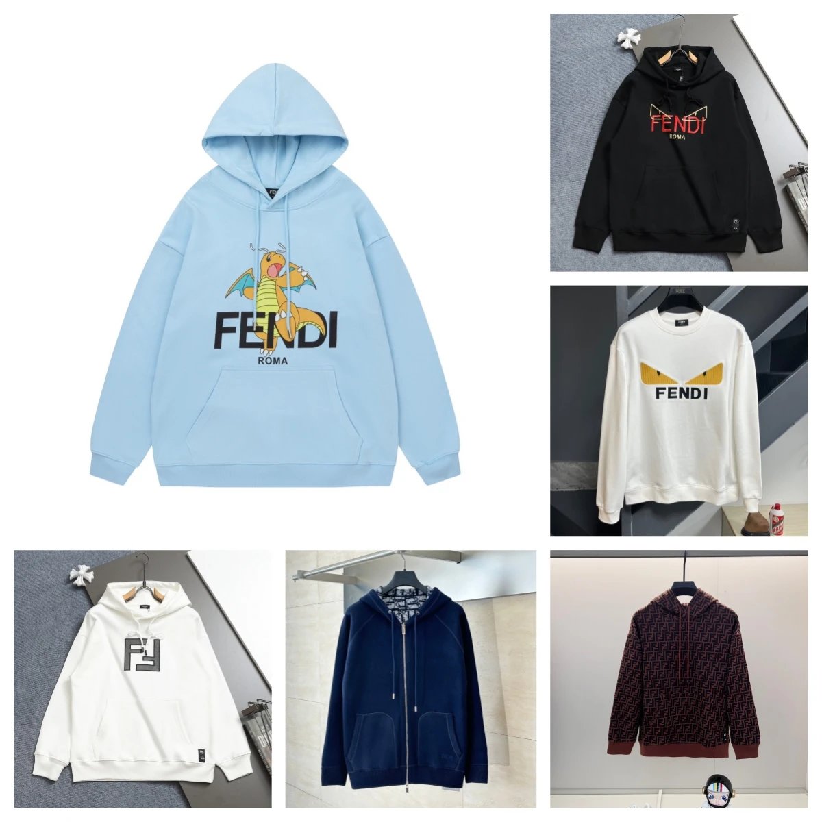 Fendi Hoodie | 10 colorways