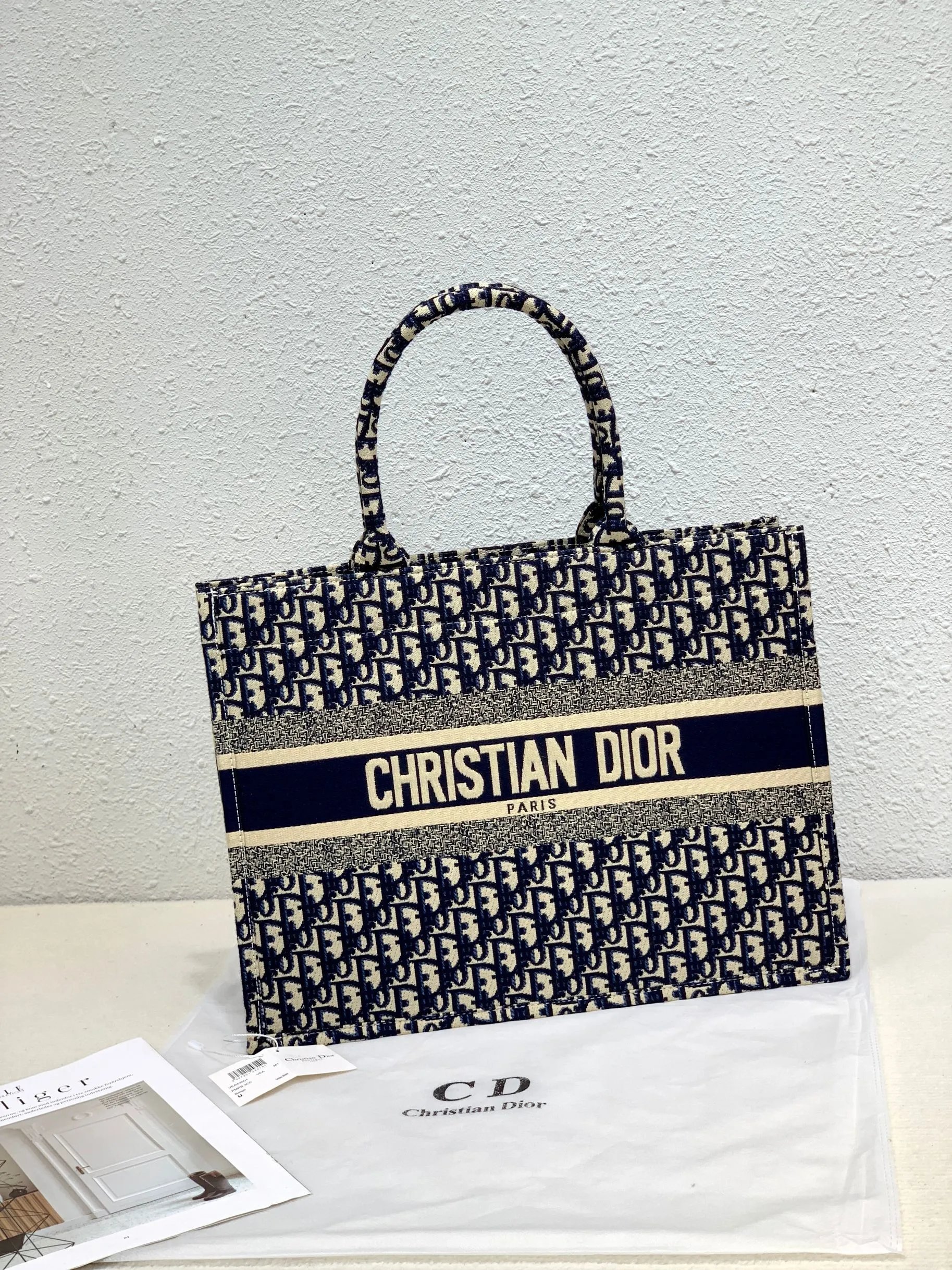 Dior Oblique Print Boston Bag Gray Handbags - 13