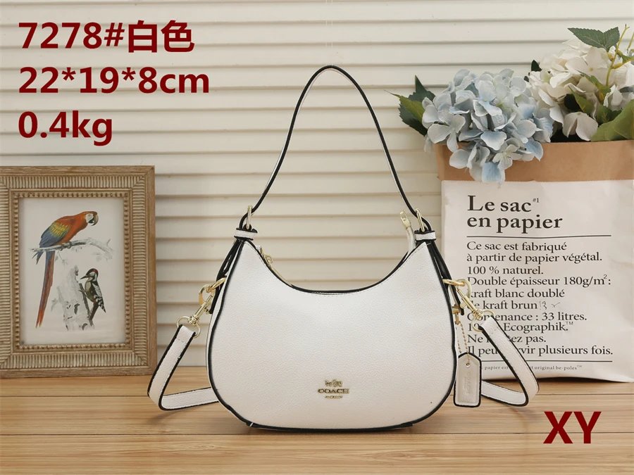 Coach Hobo Bag White Shoulder Bag - 1