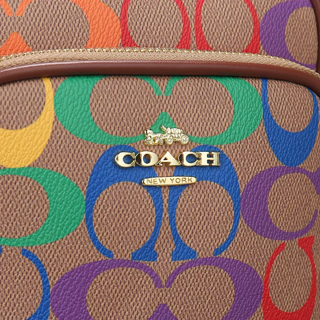 Coach Shoulder Bags Signature Canvas Chain-Handle Bag with Detachable Strap product detail image 6