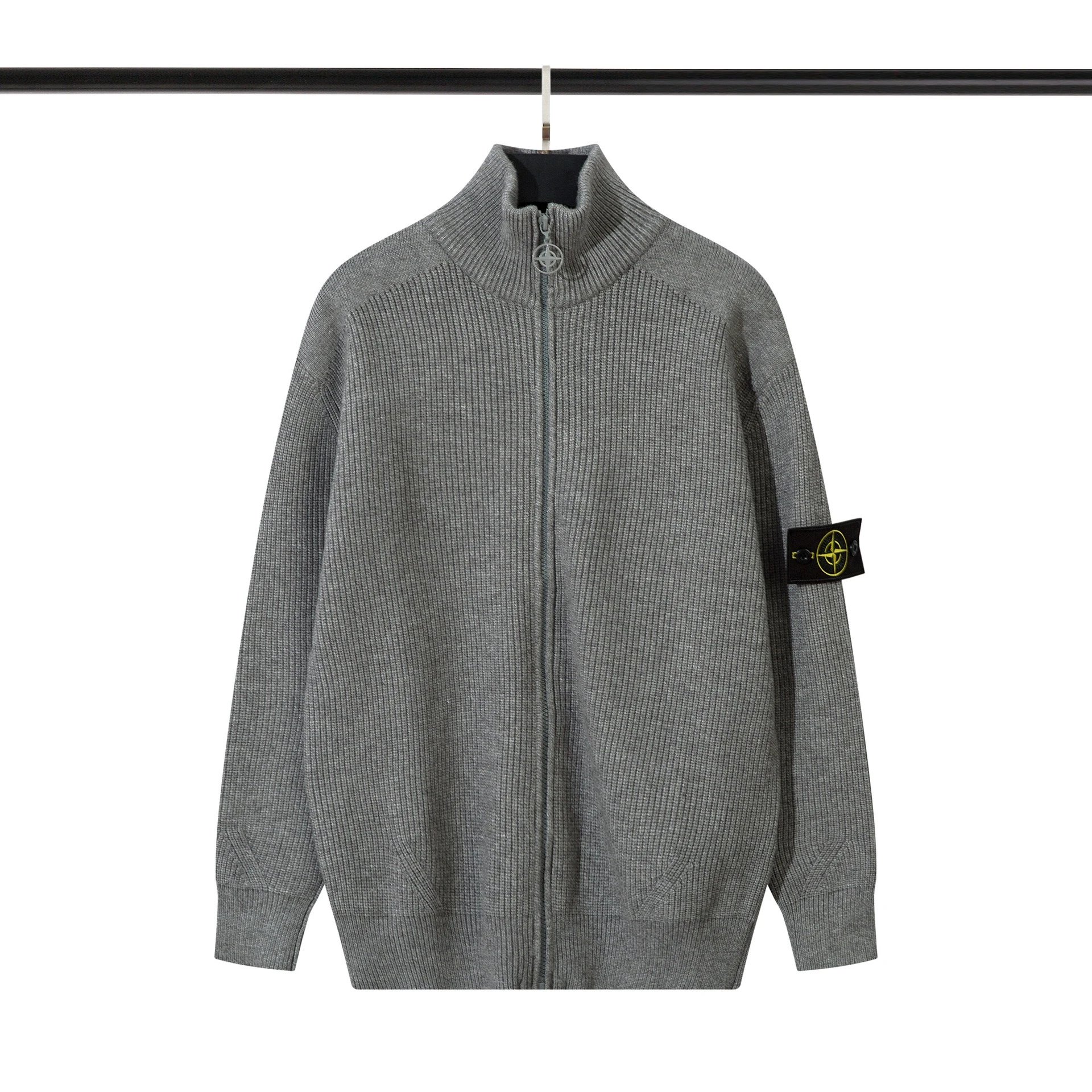 Zipper cardigan sweater 3