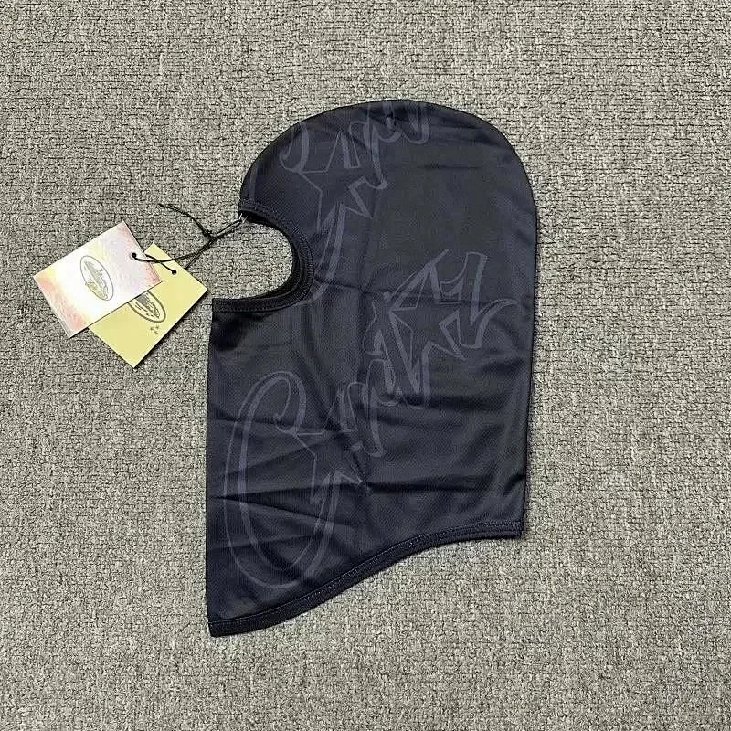 Corteiz Corteiz 5 Black Balaclava Headwear Black