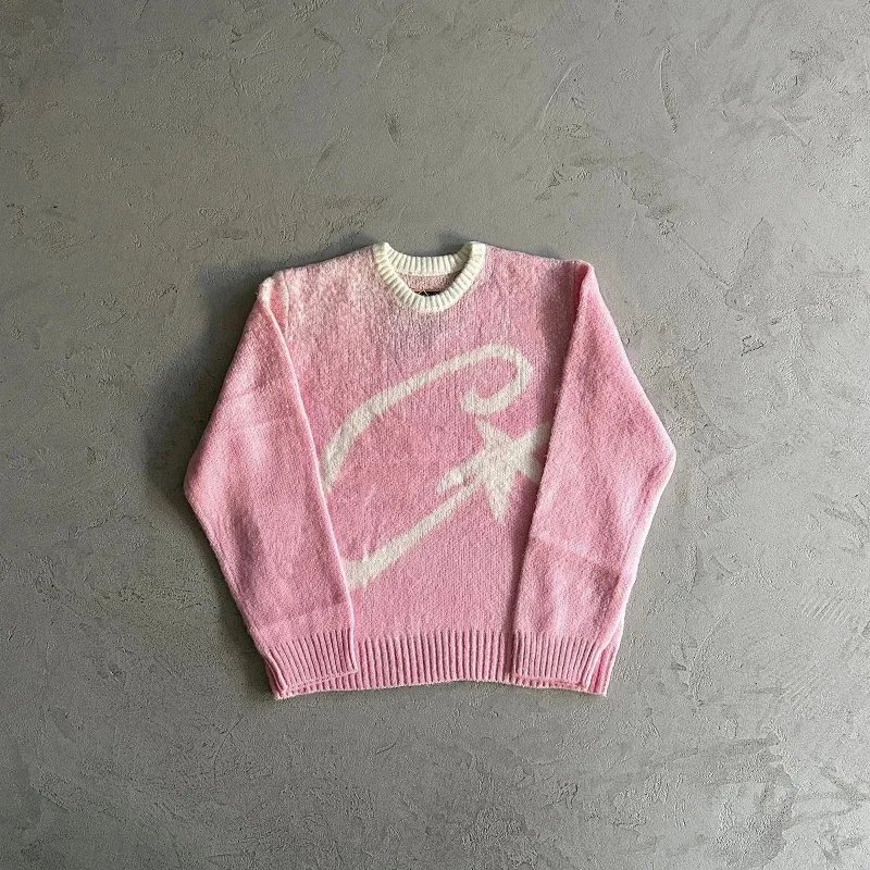 毛衣-粉色大C白标