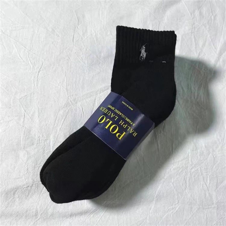 Nike Socks Ribbed crew — RALPH LAUREN black mid-length