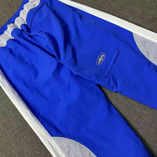 Corteiz Knitwear Zip-Up Funnel-Neck Knit Track Jacket with Contrast Sleeve Stripes product detail image 26