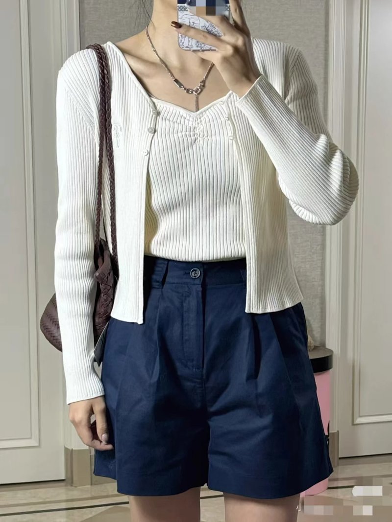 (¥198)##Women's Linen Casual Suit Shorts 女款亚麻西装休闲短裤 P