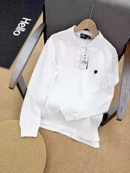 thumbnail for long sleeve Polo shirt  双扣长袖polo衫 Z