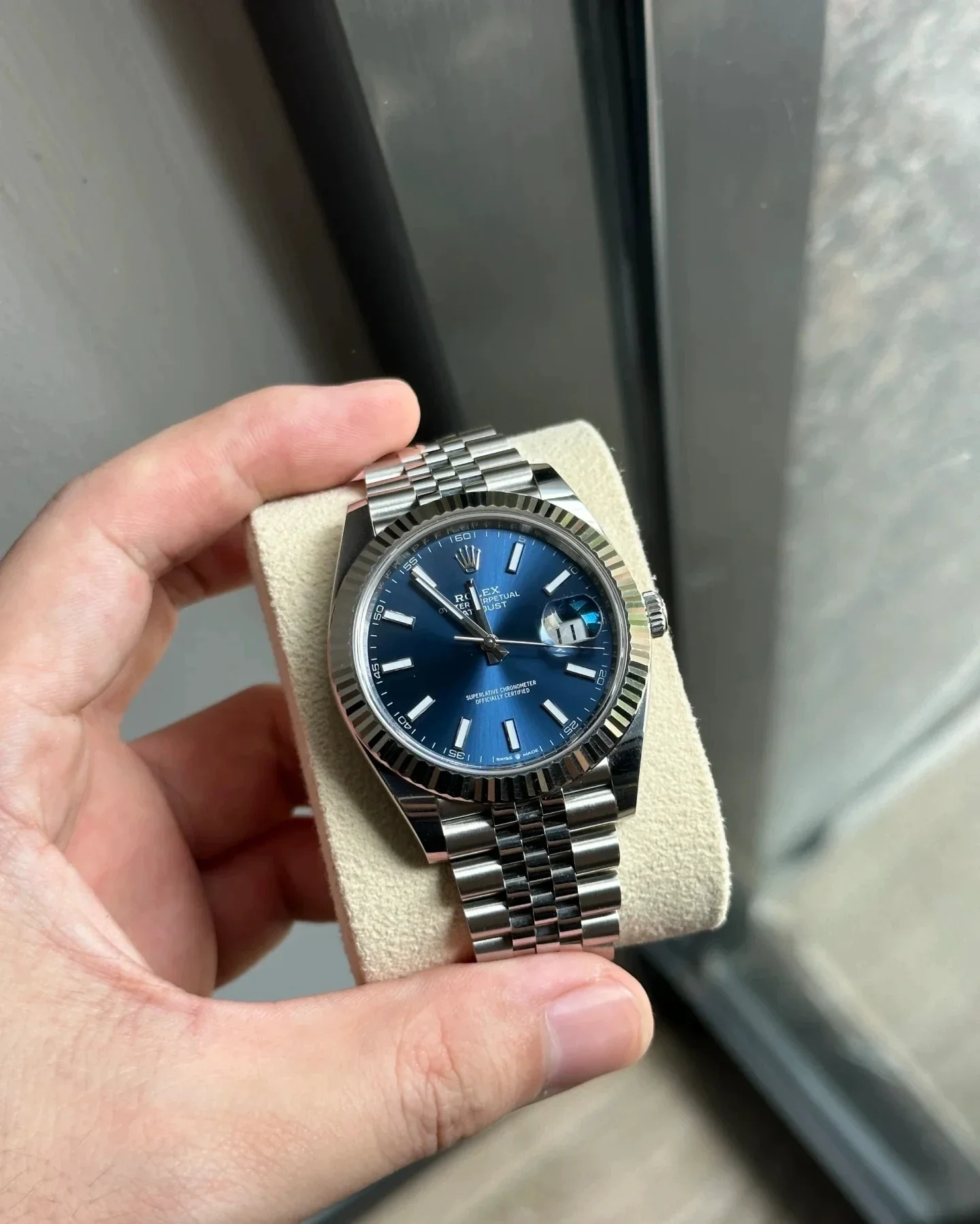 Rolex Datejust Blue 