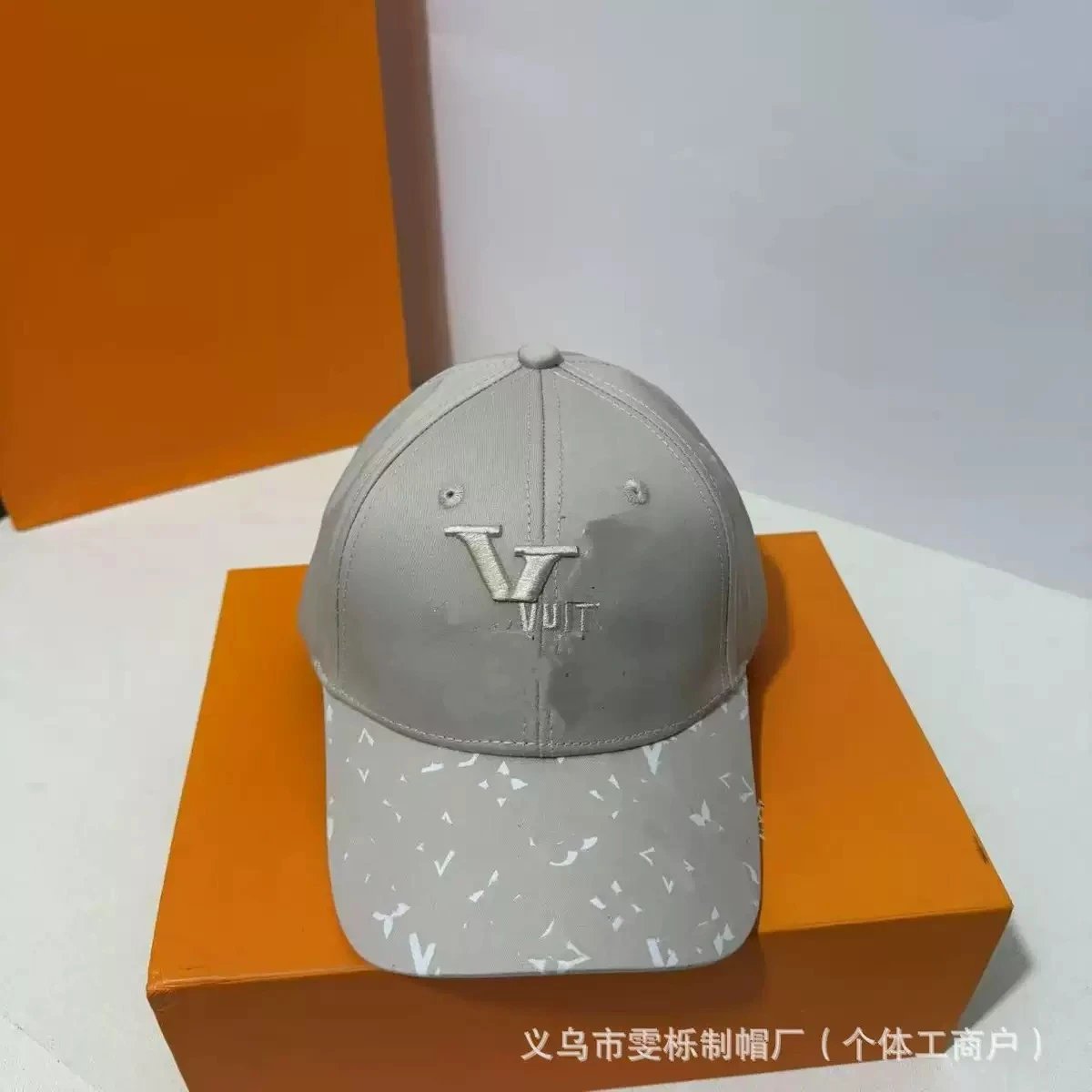 Design Distressed Denim Baseball Cap Navy - 18