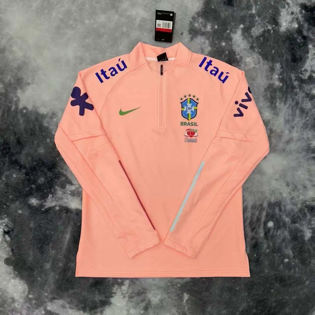 Brazil Half La Pink