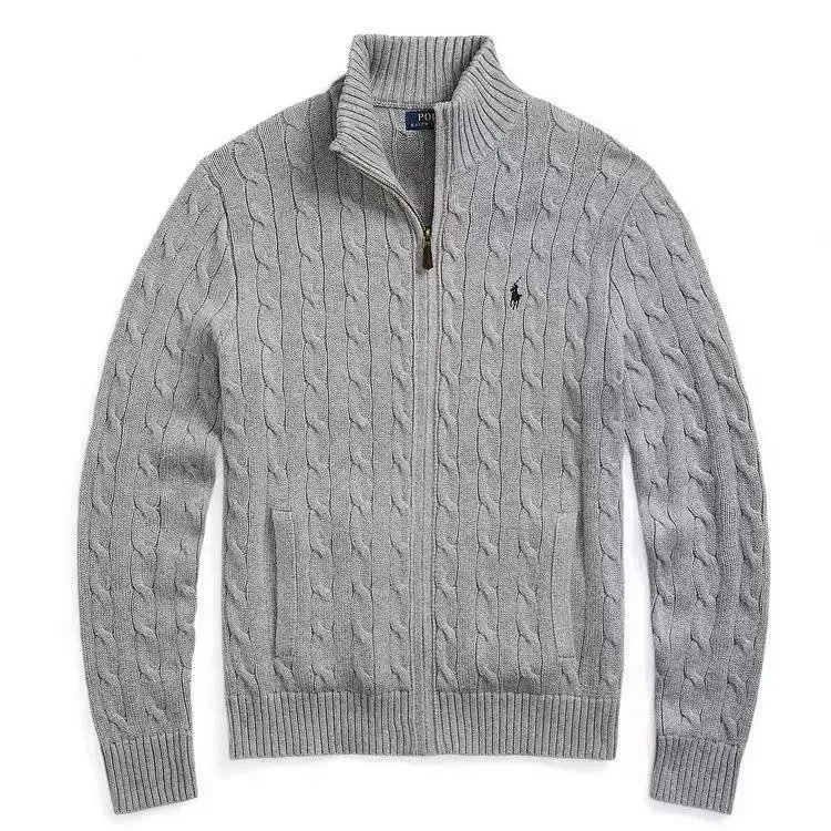 Ralph Lauren Full-Zip Knit Sweater