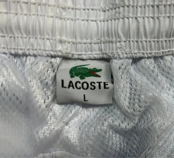 Lacoste Crocodile Outline Swim Shorts Black - 22