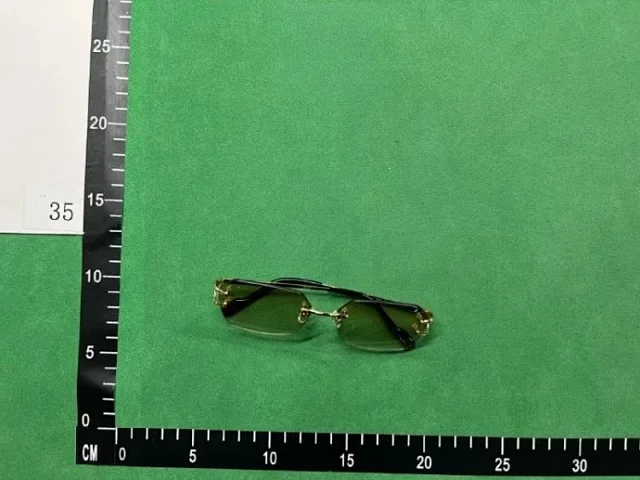 Cartier Eyewear 2011 Round Metal-Frame Sunglasses product detail image 2