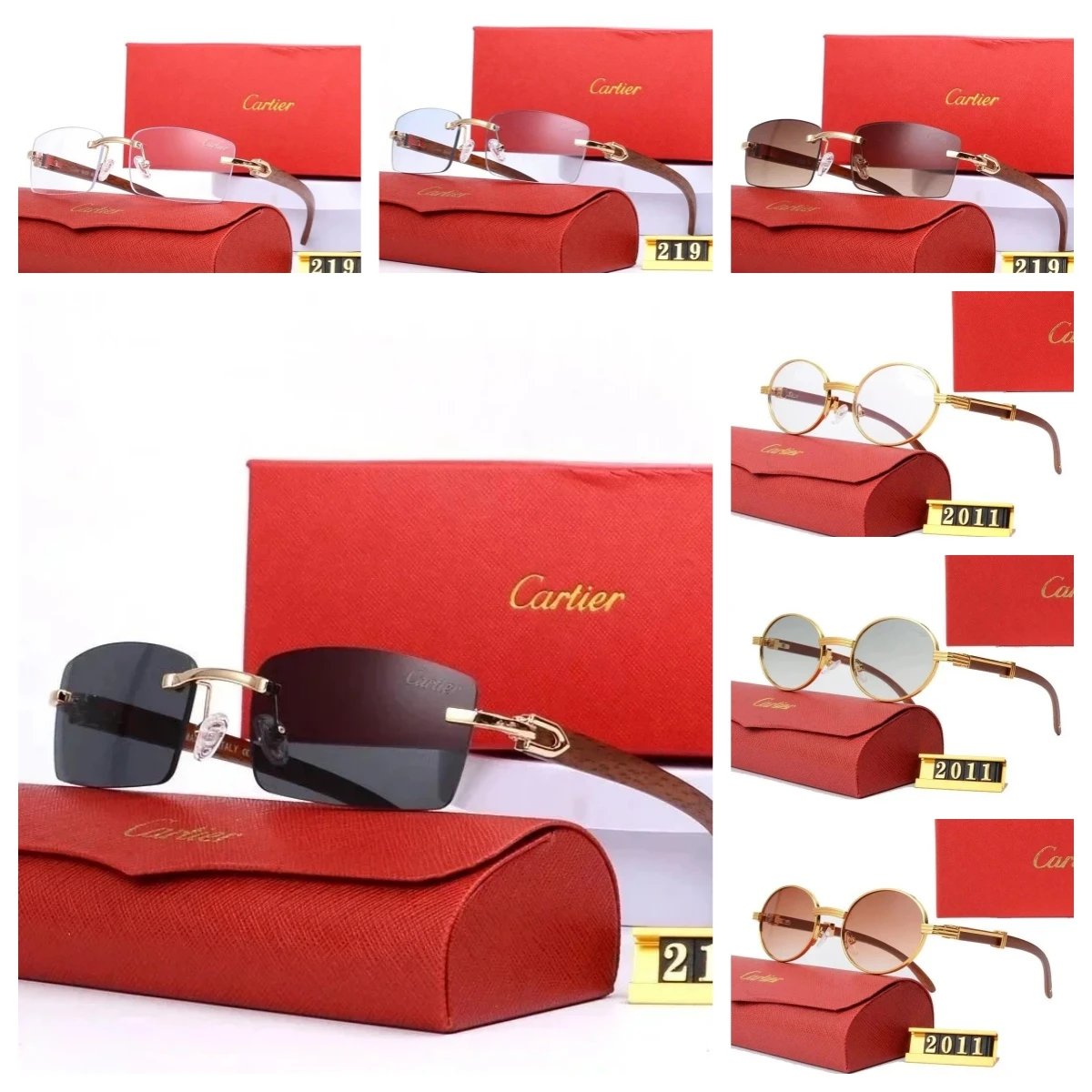 Cartier Sunglasses glasses ( 2