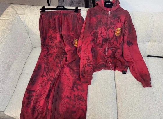 BL Zip-Up Hoodie & Sweatpants Set (Non-Returnable)