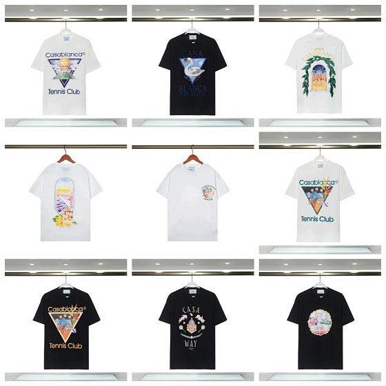Short sleeved fantasy gate printed personalized round neck short sleeved T-shirt card