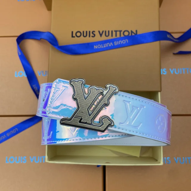 Gucci Belts Iridescent GG buckle belt product detail image 14
