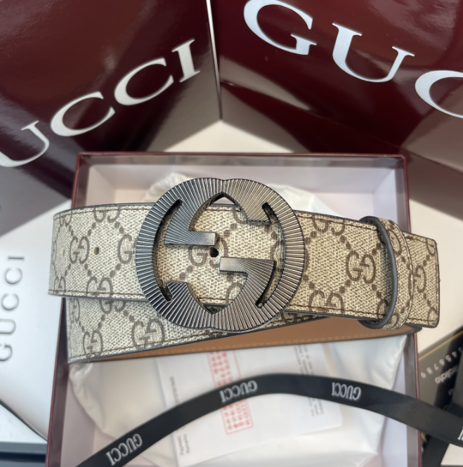 Gucci Belts Iridescent GG buckle belt — G-15