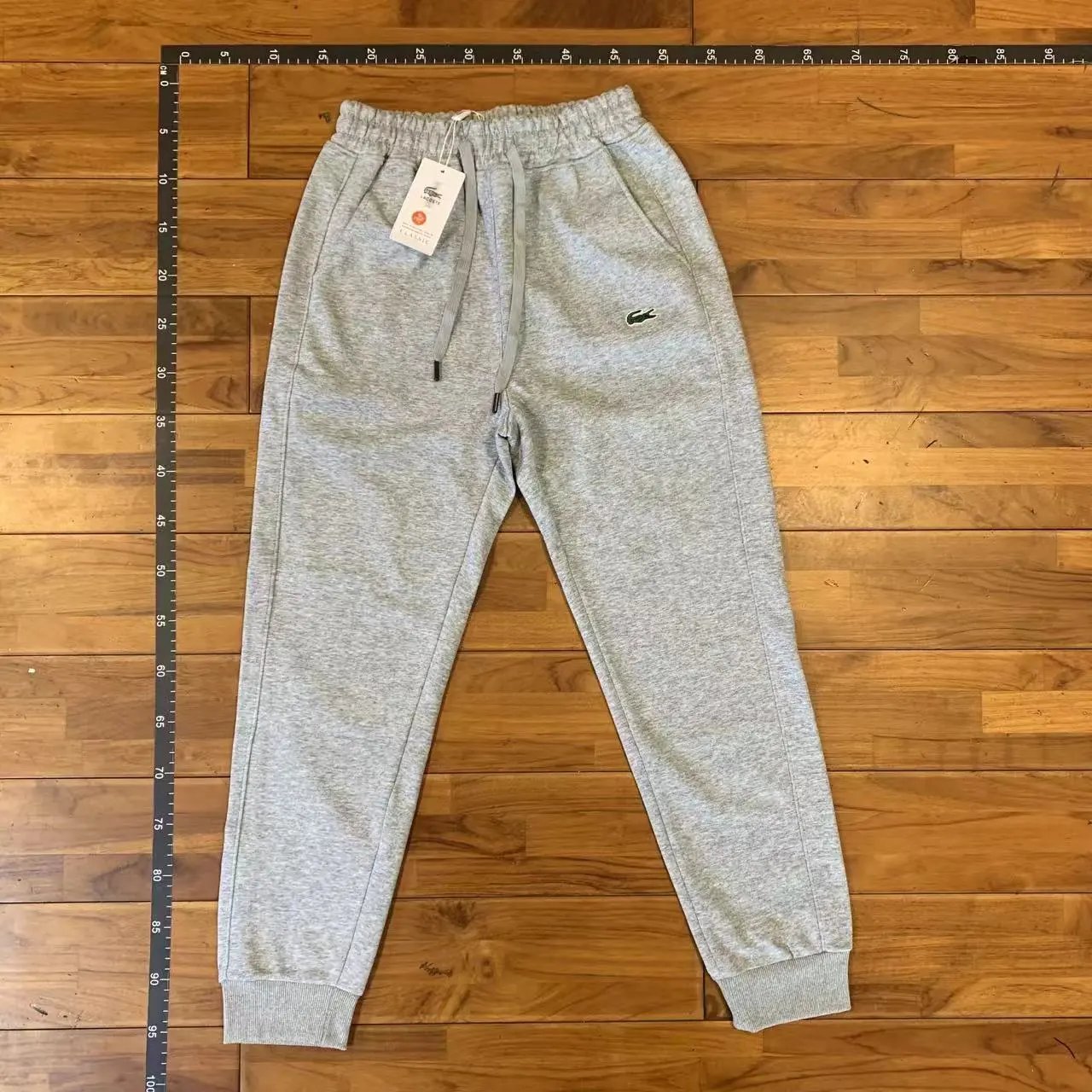 gray pants
