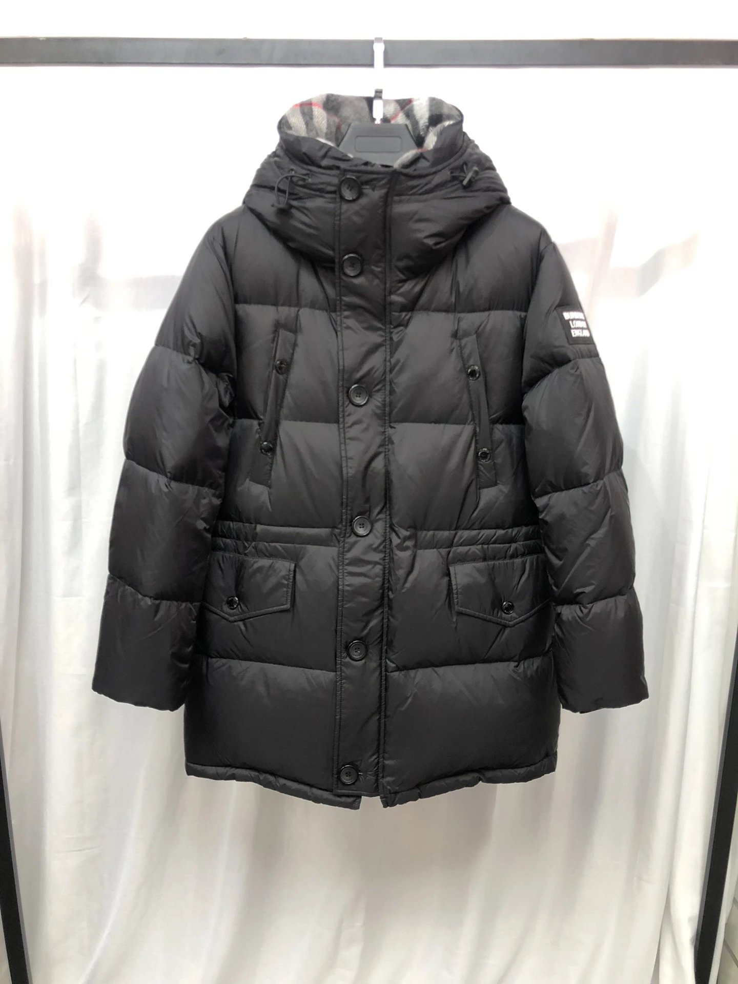 Popular Style, Black, White Duck Down
