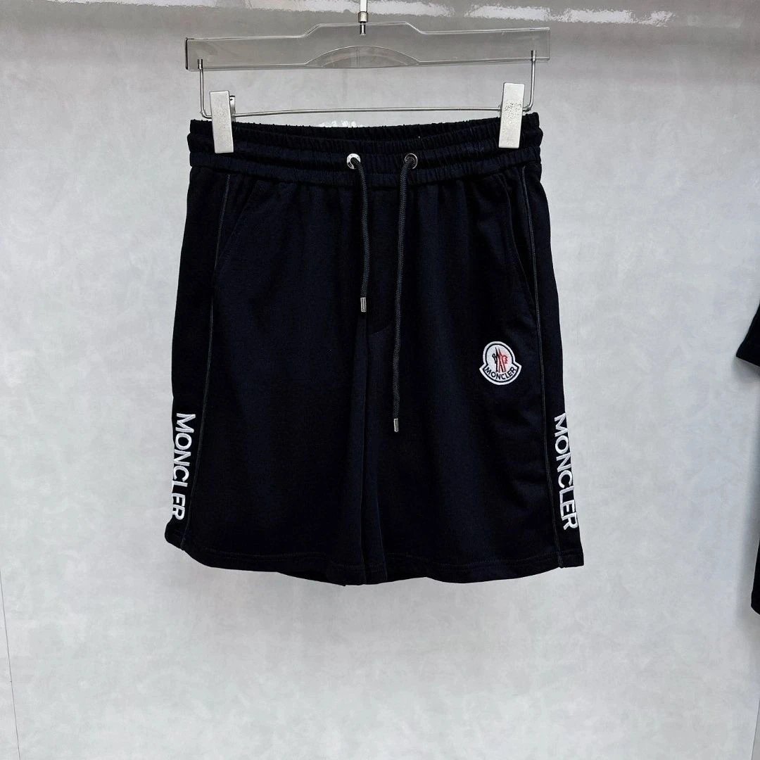 black shorts