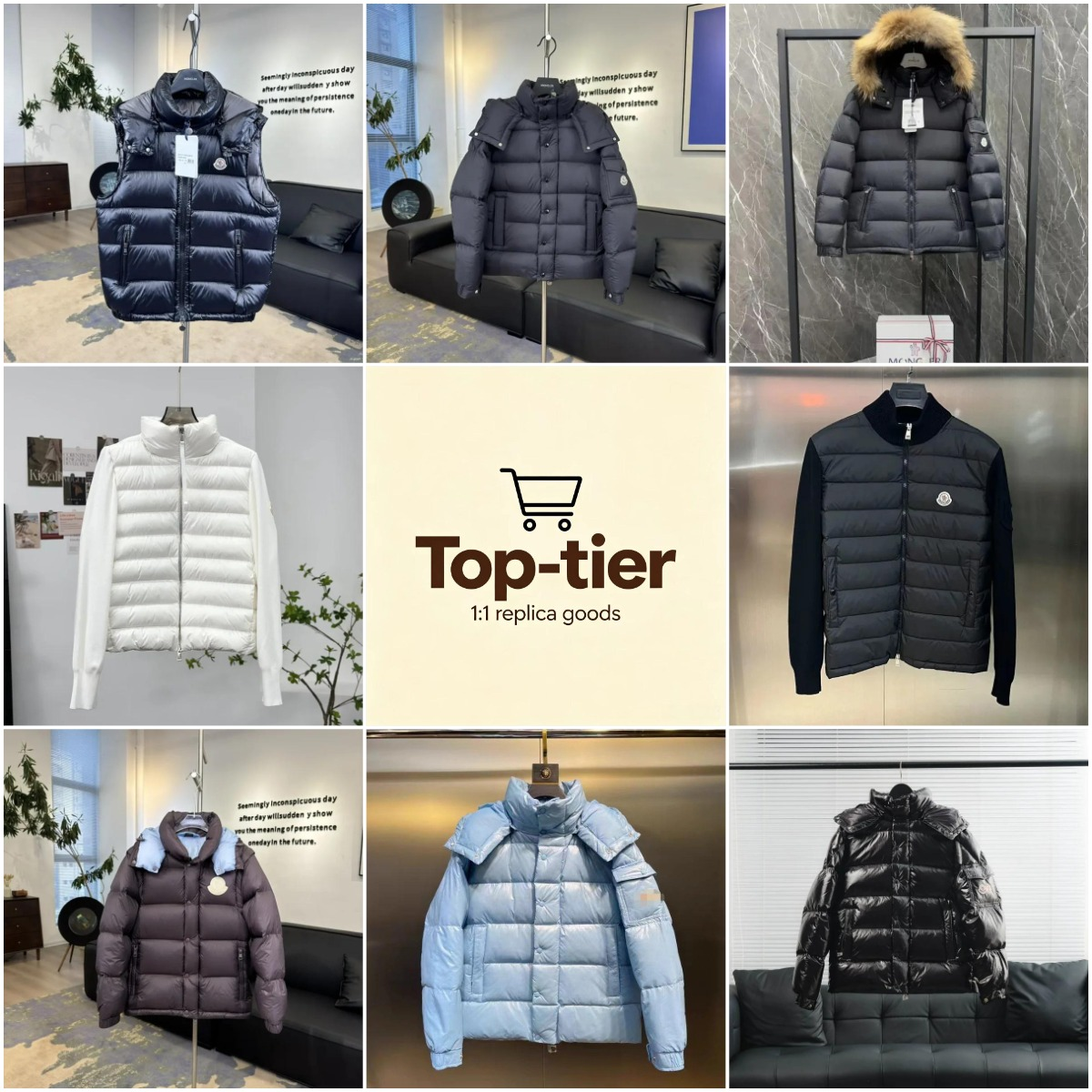 Moncler Down Jackets Quilted jacket product image