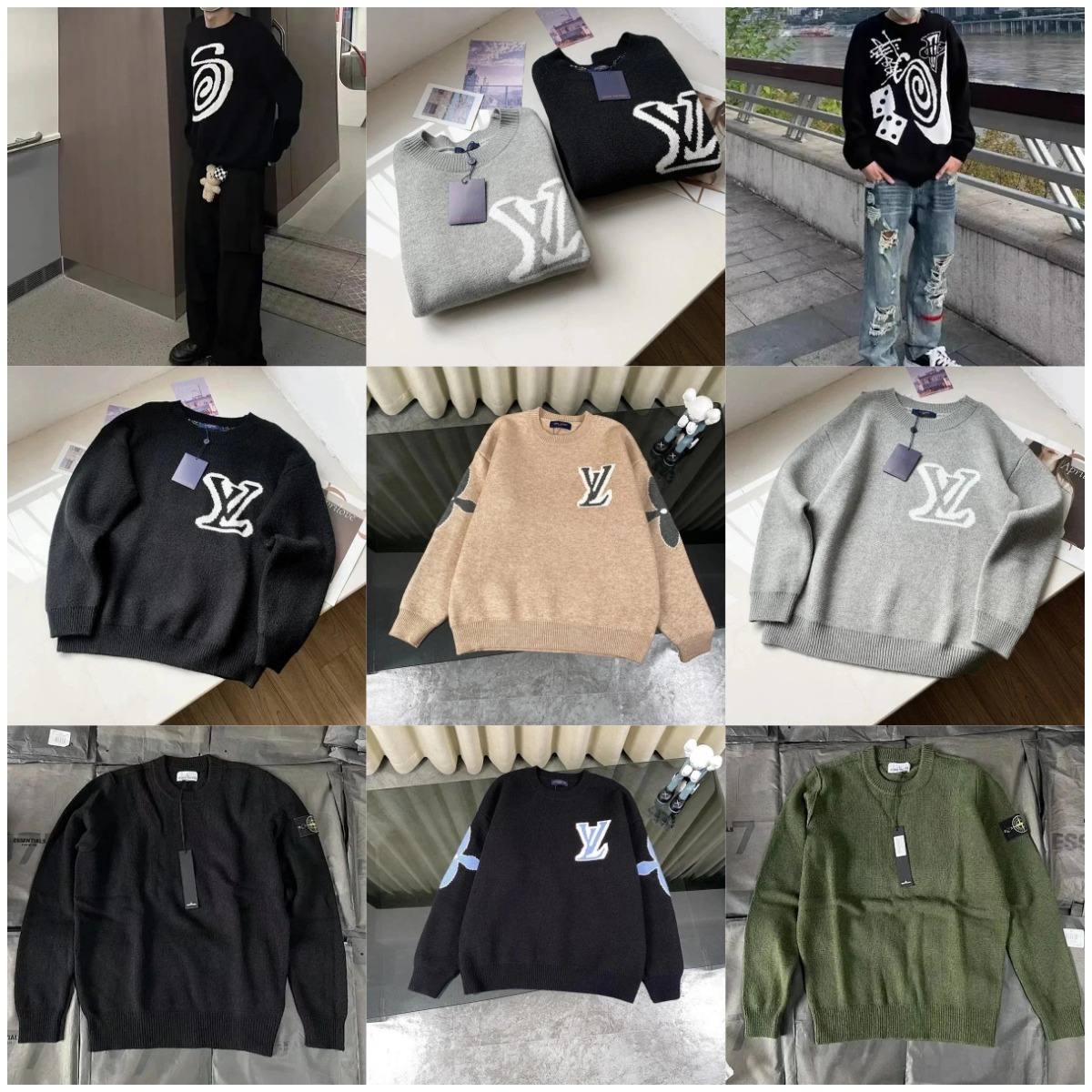 LV Louis Vuitton & Stussy & St