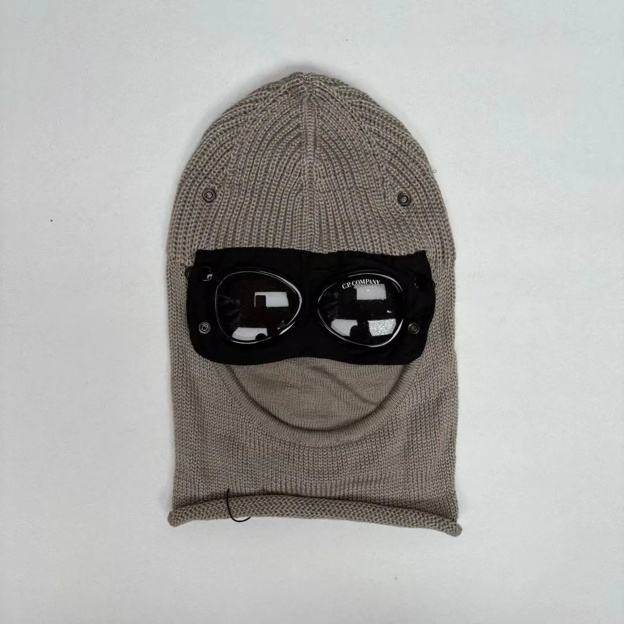 C.P. Company Vests Hooded Goggle Puffer Vest — 22