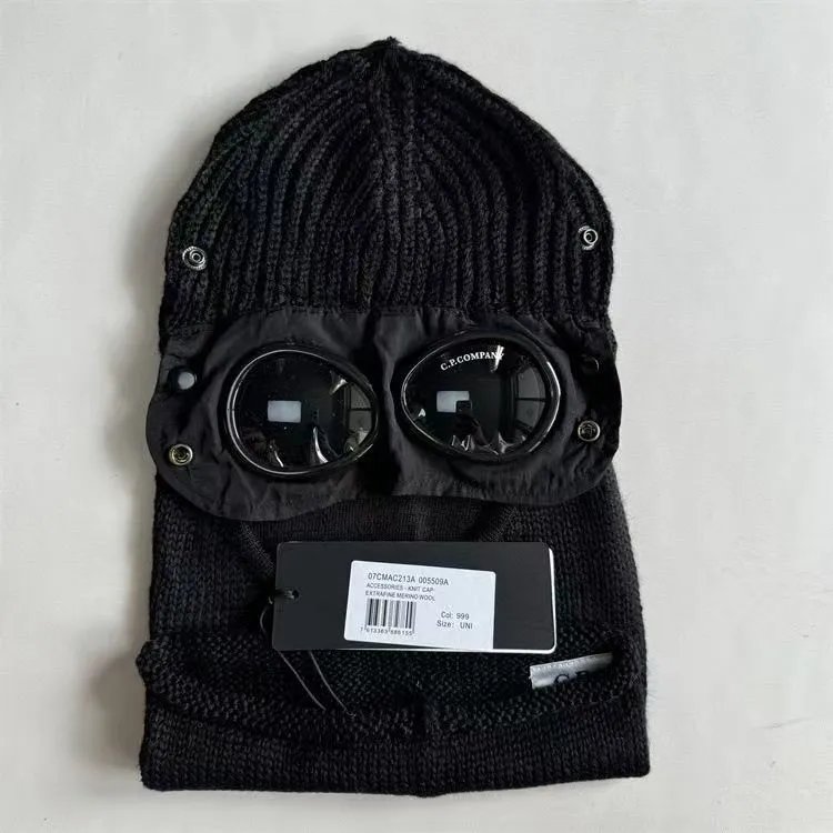 C.P. Company Vests Hooded Goggle Puffer Vest — 3