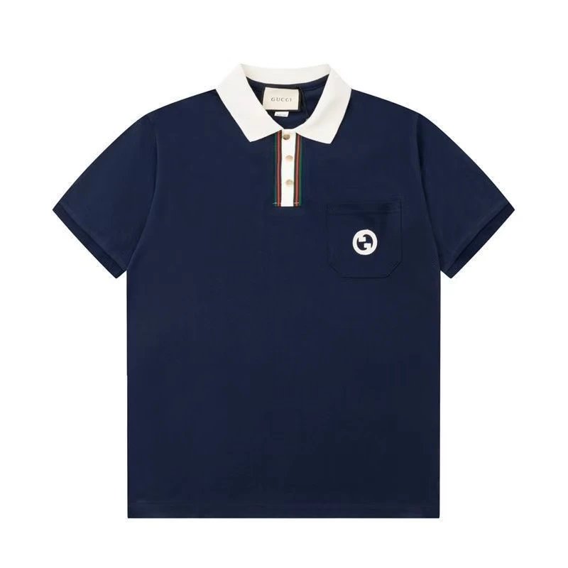 Gucci Shirts Short-Sleeve Polo Shirt — 20