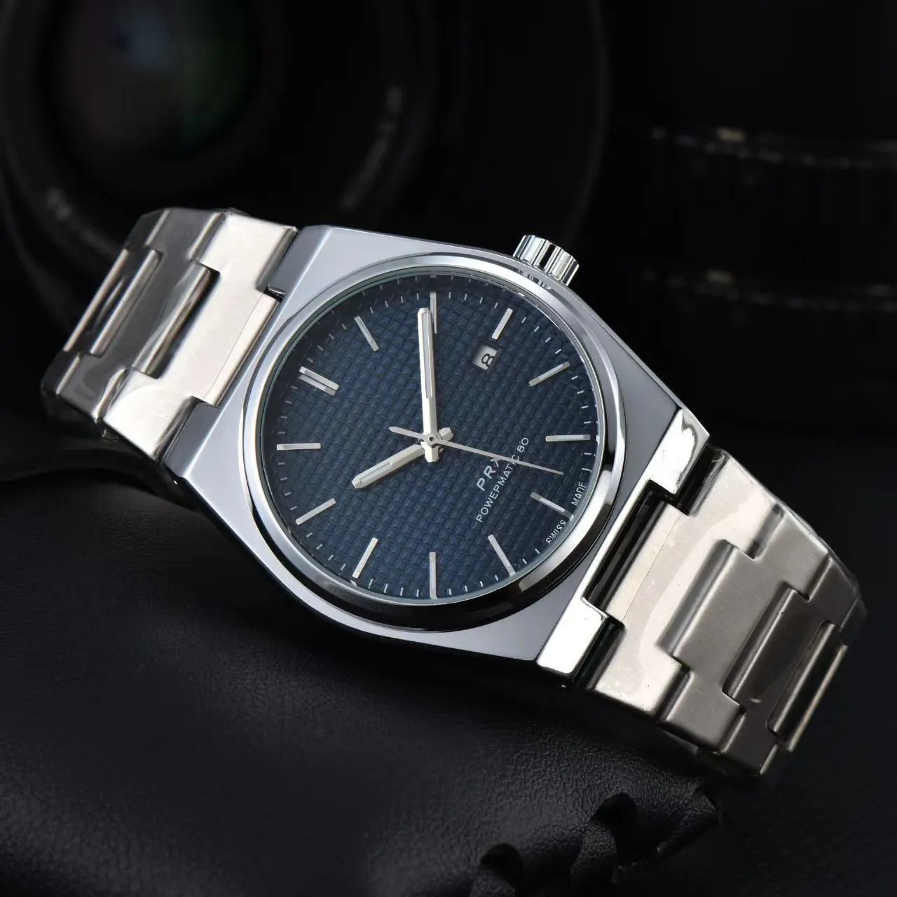 Tissot Watches PRX — Mechanical model – blue dial, steel band – 2