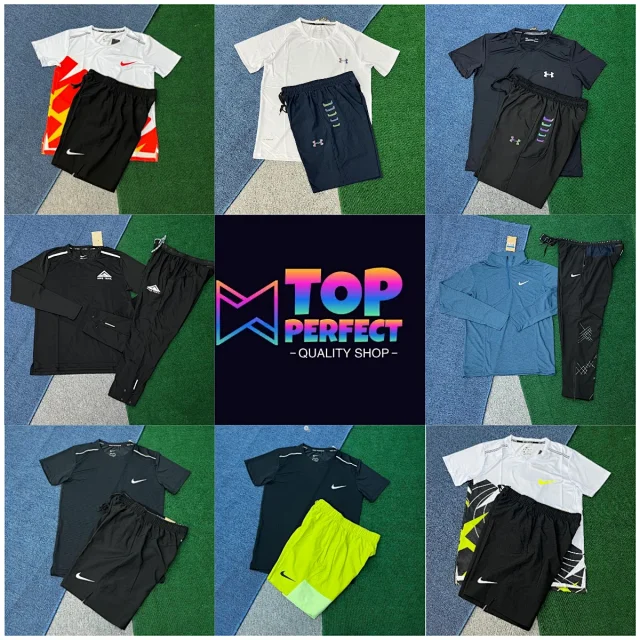 Nike Matching Sets Two-Piece Running T-Shirt and Shorts Set product detail image 1