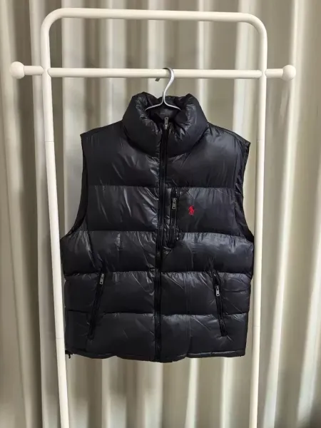 Ralph Lauren Polo Down Vest Black Outerwear - 1
