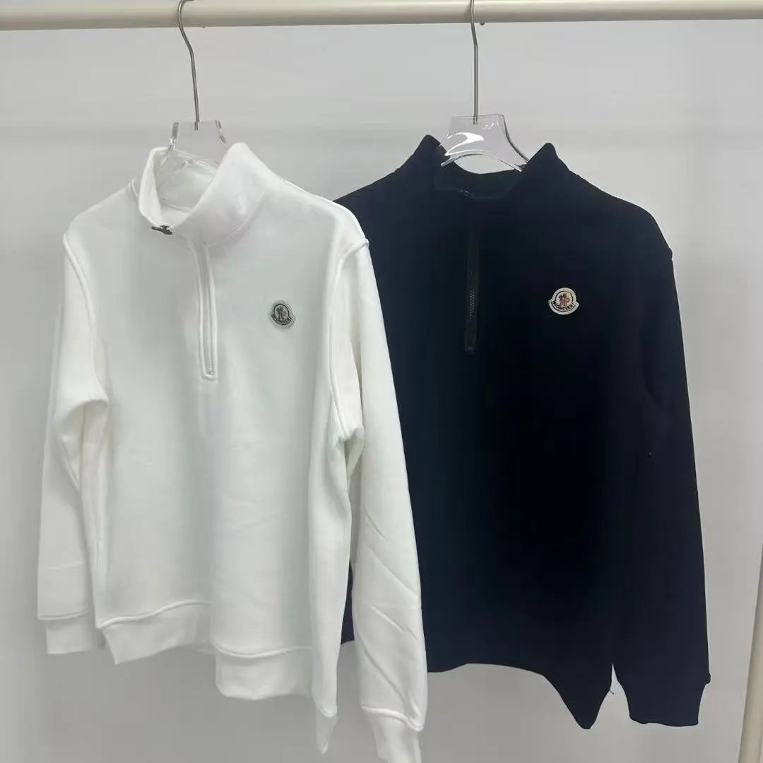 New Product - White (Half Zipper)