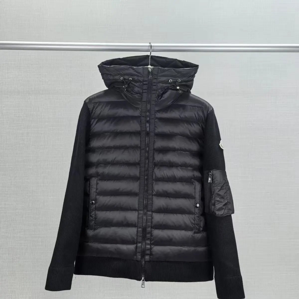 1-Black White Label (Hooded)