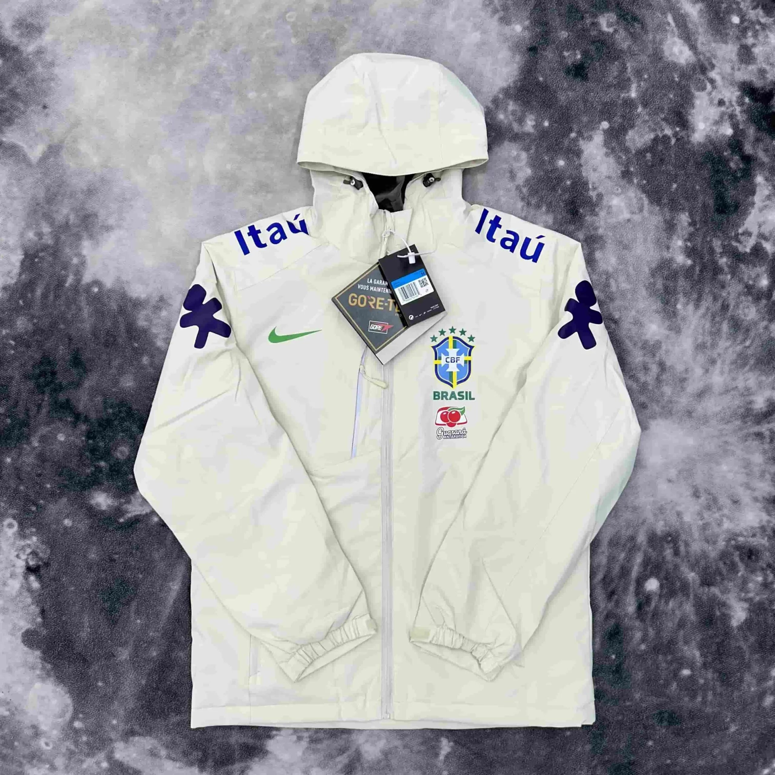 Brazil - Off-White Windbreaker (Lightweight)