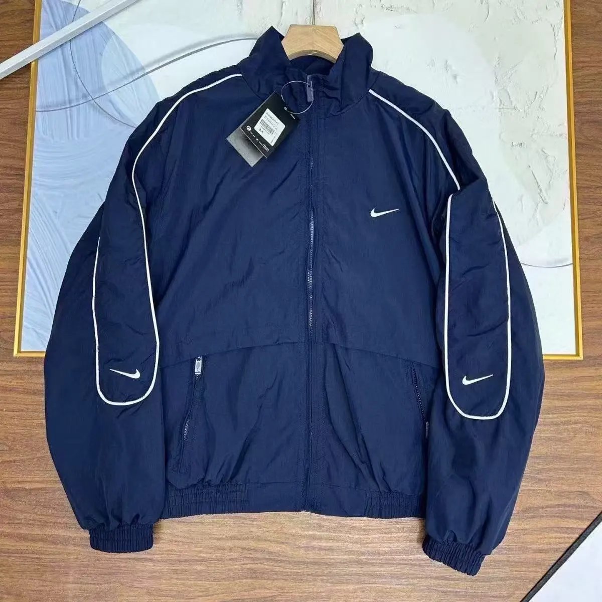 Coat 01- Reflective Strip Blue